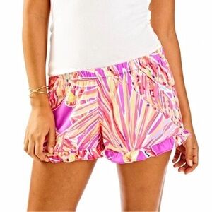 Lilly Pulitzer Vibrant Kya Shorts. Amethyst Print